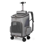 Large Capacity Portable Pet Backpack Adjustable Lightweight Breathable