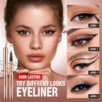 O.TWO.O Eyeliner Pencil Liquid Eye Liner Waterproof Smudge Proof Quick